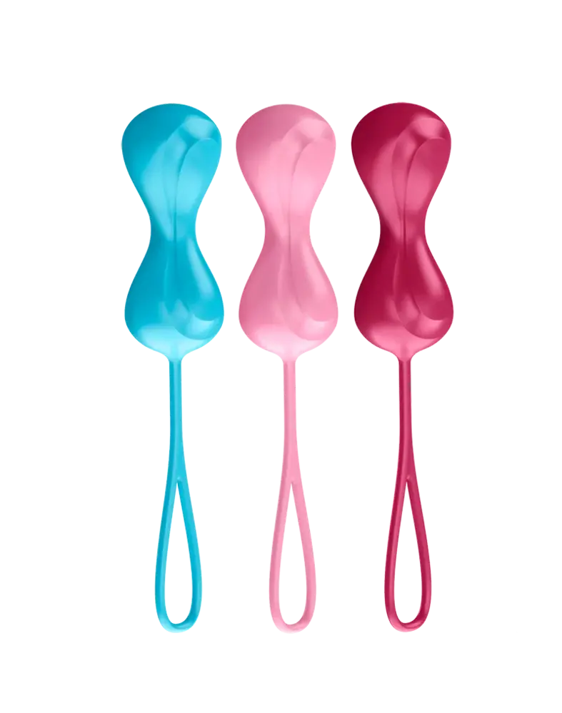 Satisfyer Satisfyer Loveballs (set of 3) – Kegel Balls Ø 3,4 cm Satisfyer Satisfyer Loveballs (set of 3) – Kegel Balls Ø 3,4 cm