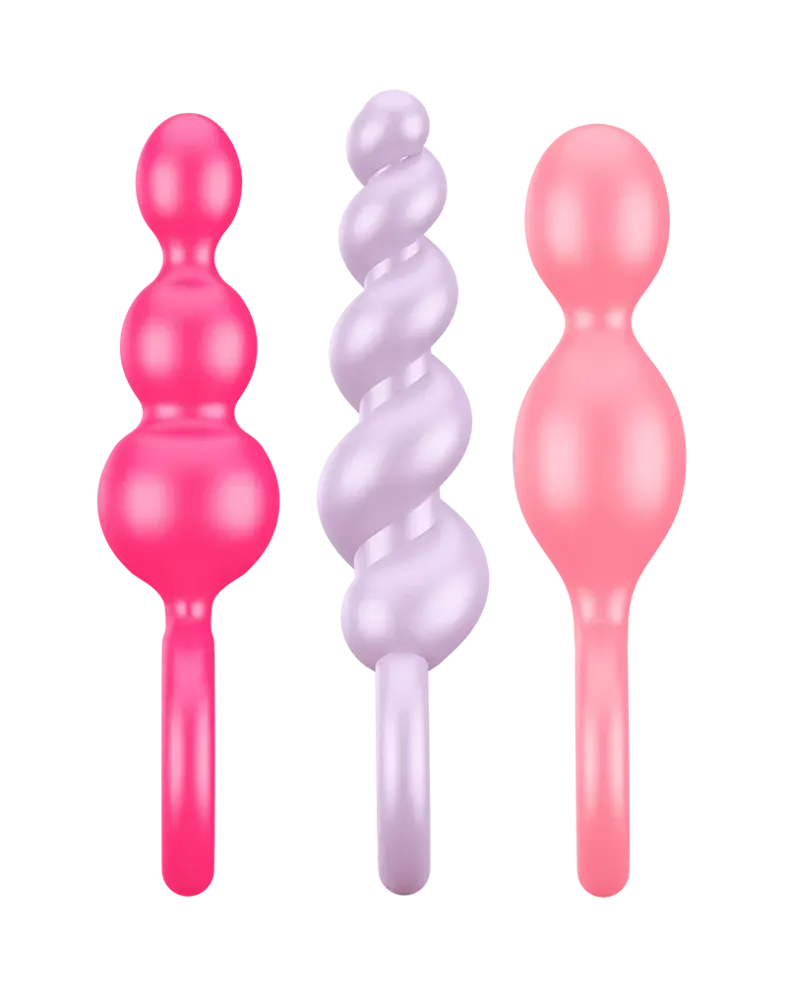 Satisfyer Booty Call Coloured (set of 3)