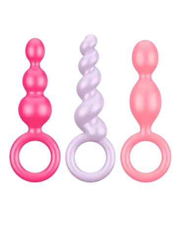 Satisfyer Booty Call Coloured (set of 3)