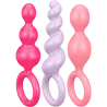 Satisfyer Booty Call Coloured (set of 3)