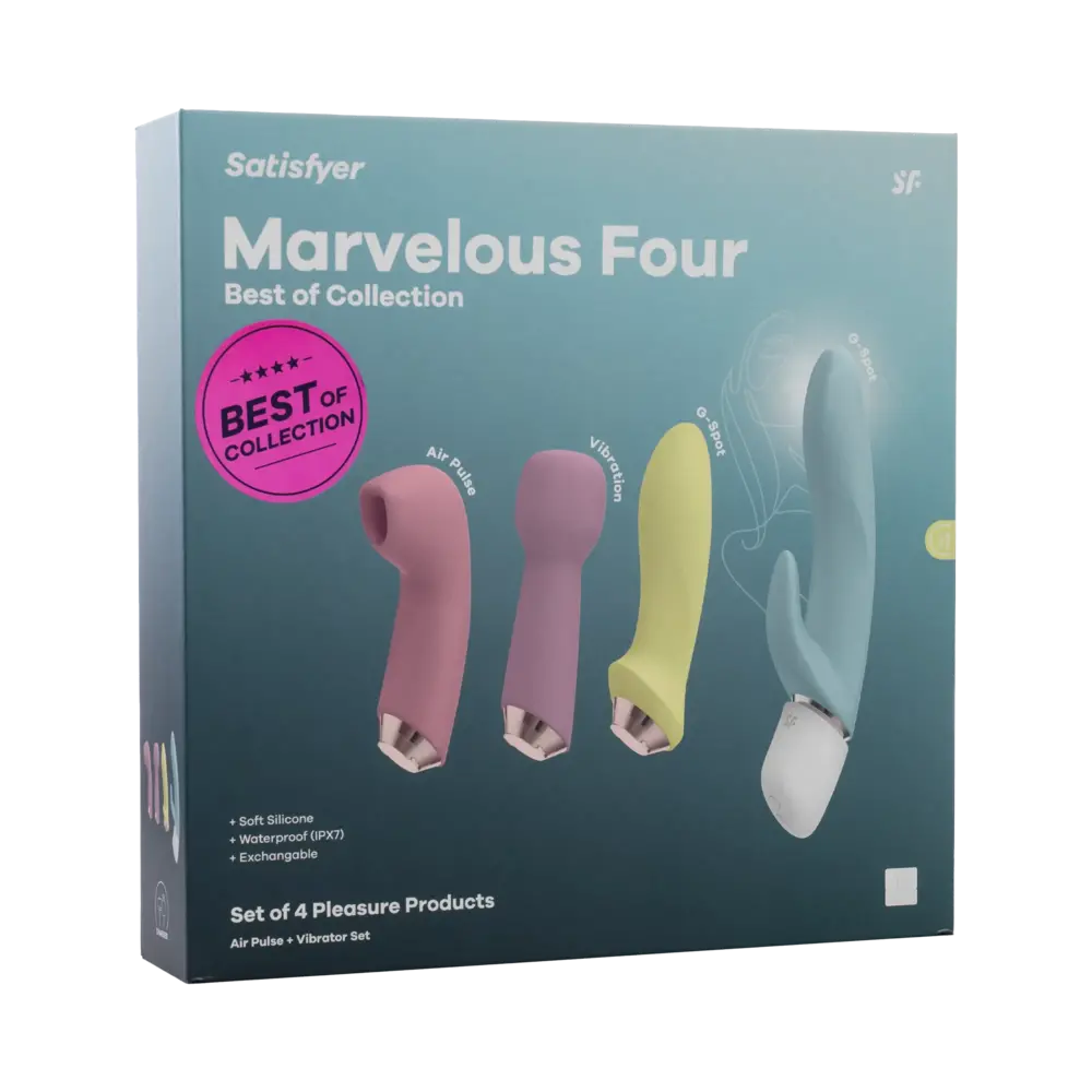 Satisfyer Marvelous Four – Multi Vibrator mit G-Punkt-Stimulation Satisfyer Marvelous Four – Multi Vibrator mit G-Punkt-Stimulation