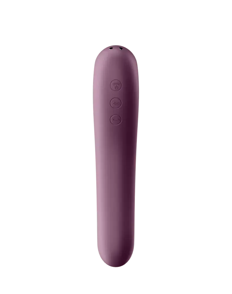Satisfyer Satisfyer - Dual Kiss - Air Pulse + G-Spot Vibrator - Purple Satisfyer Satisfyer - Dual Kiss - Air Pulse + G-Spot Vibrator - Purple