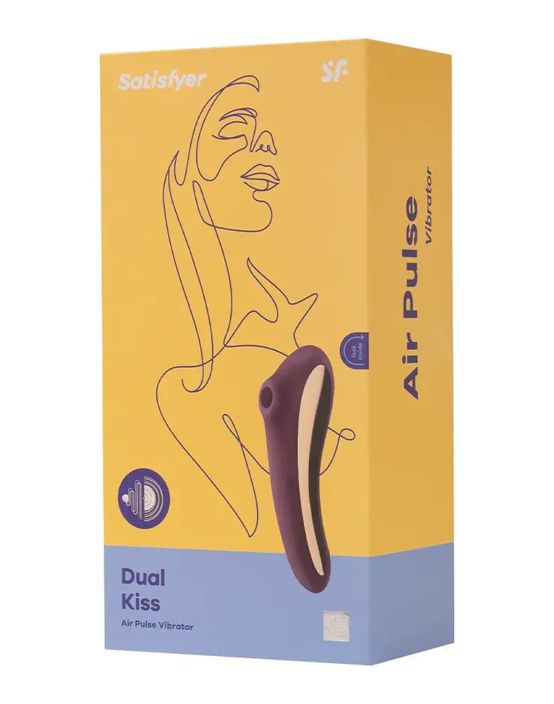 Satisfyer Satisfyer Dual Kiss – Multi Vibrator mit G-Punkt-Stimulation Satisfyer Satisfyer Dual Kiss – Multi Vibrator mit G-Punkt-Stimulation