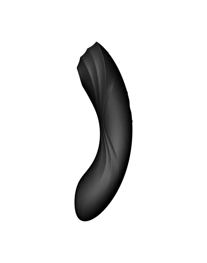 Satisfyer Satisfyer - Curvy Trinity 4 - 3-in-1 Vibrator - Black