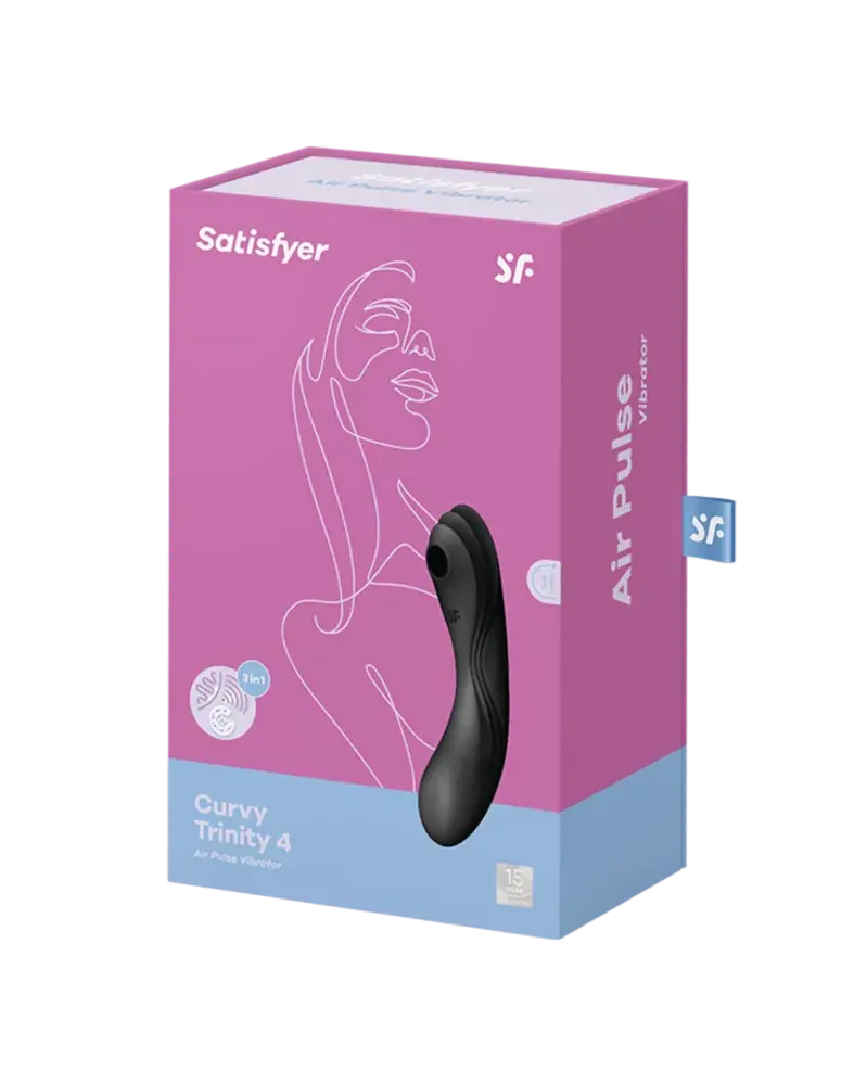 Satisfyer Curvy Trinity 4 – Multivibrator met G-spotstimulatie