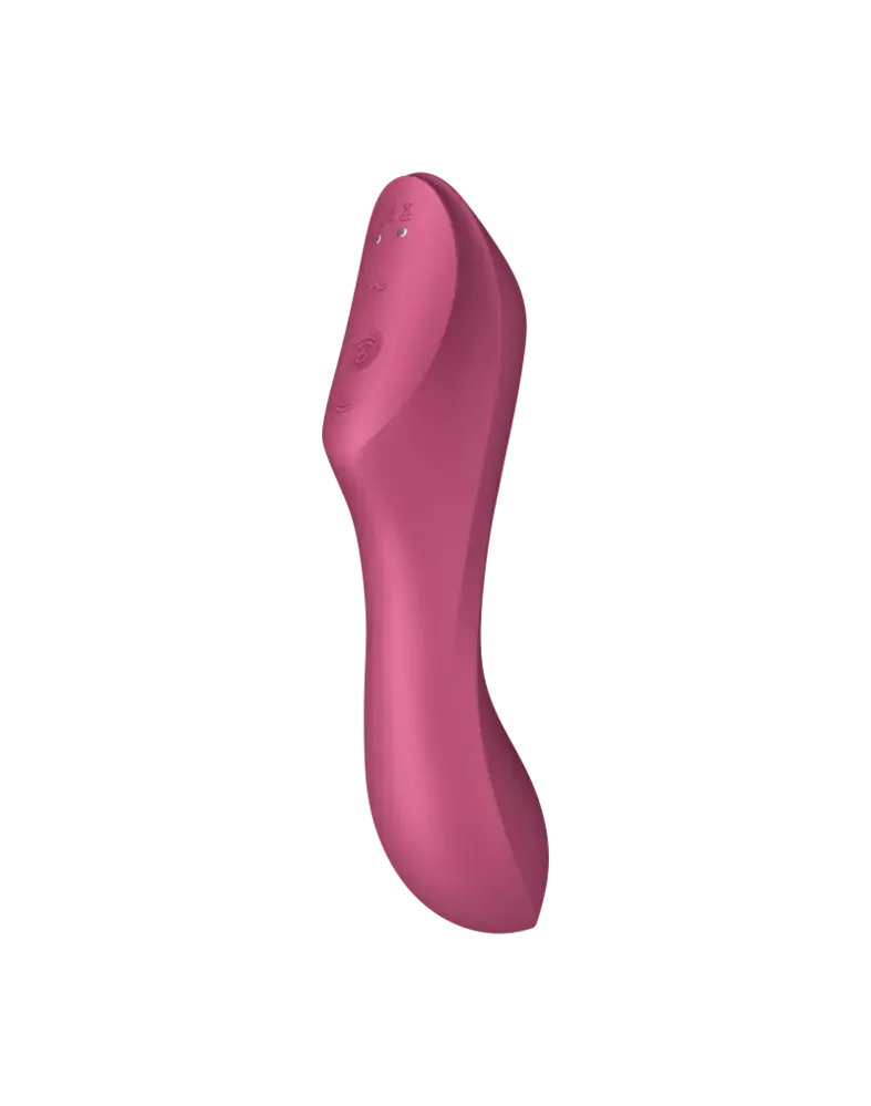 Satisfyer Satisfyer Curvy Trinity 3 Rot – Multi Vibrator mit G-Punkt-Stimulation Satisfyer Satisfyer Curvy Trinity 3 Rot – Multi Vibrator mit G-Punkt-Stimulation