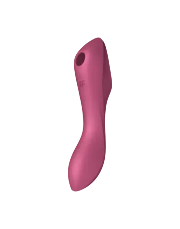 Satisfyer Curvy Trinity 3 - Vibromasseur 3 en 1 - Rouge Satisfyer Curvy Trinity 3 - Vibromasseur 3 en 1 - Rouge