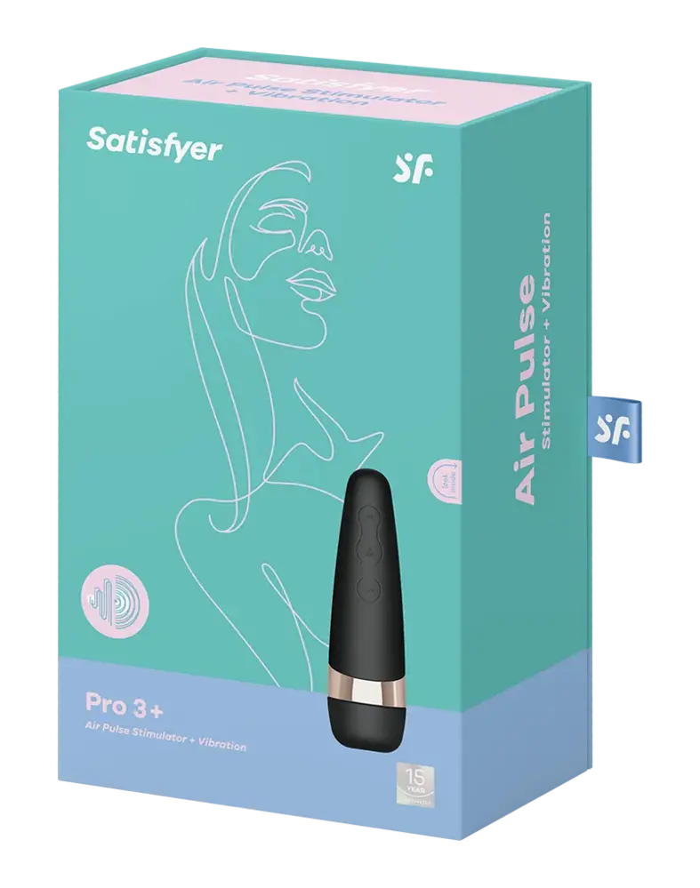 Satisfyer Pro 3+ Vibration - Druckwellenvibrator