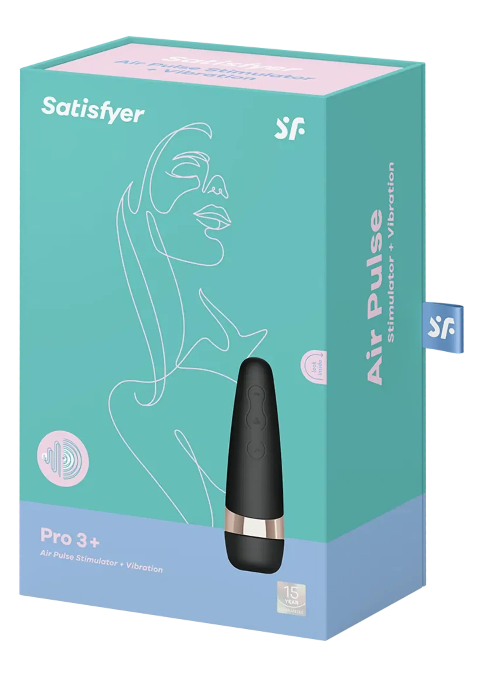 Satisfyer Pro 3+ Vibration - Druckwellenvibrator