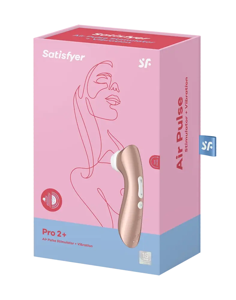 Satisfyer Pro 2+ Vibratie – Drukgolfvibrator