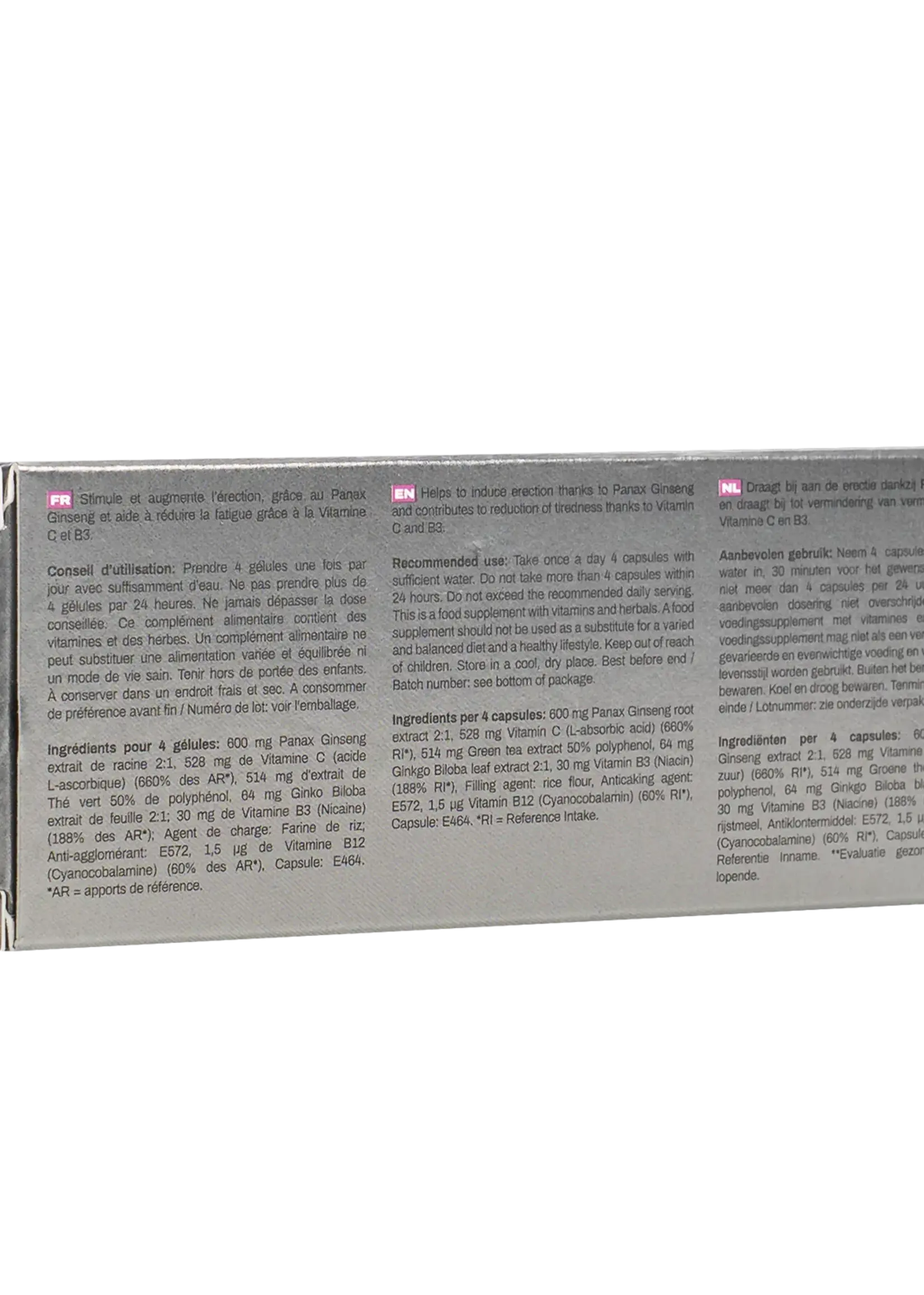 Dorcel PERFORMER+ – Stimulerende capsules