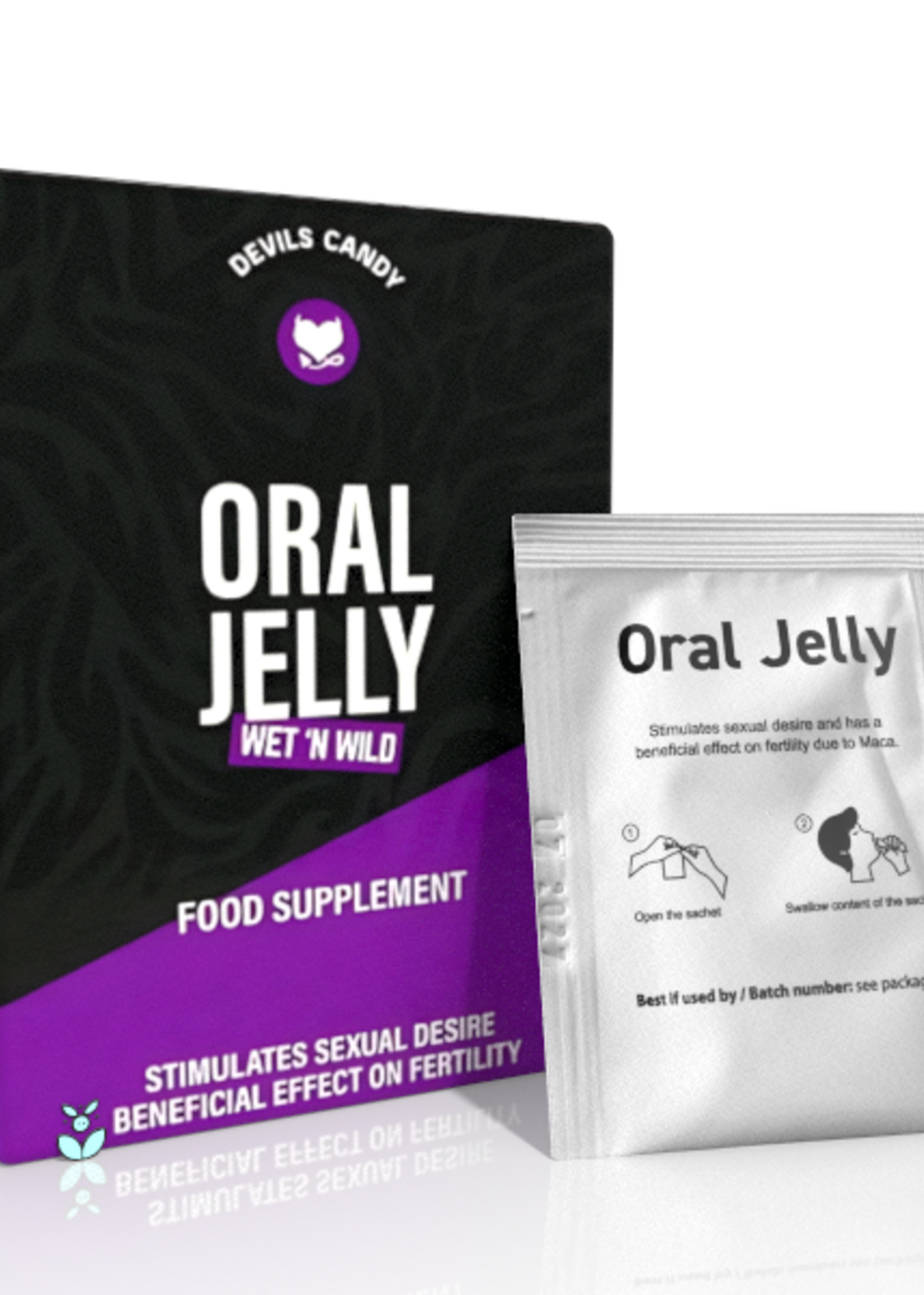 Morningstar Devils Candy Oral Jelly - 5 x 10 ml - Stimuleert snel het seksuele verlangen