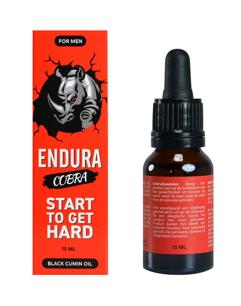 Morningstar Endura Cobra Öl – 15 ml natürliches Massageöl für intensivere männliche Empfindungen
