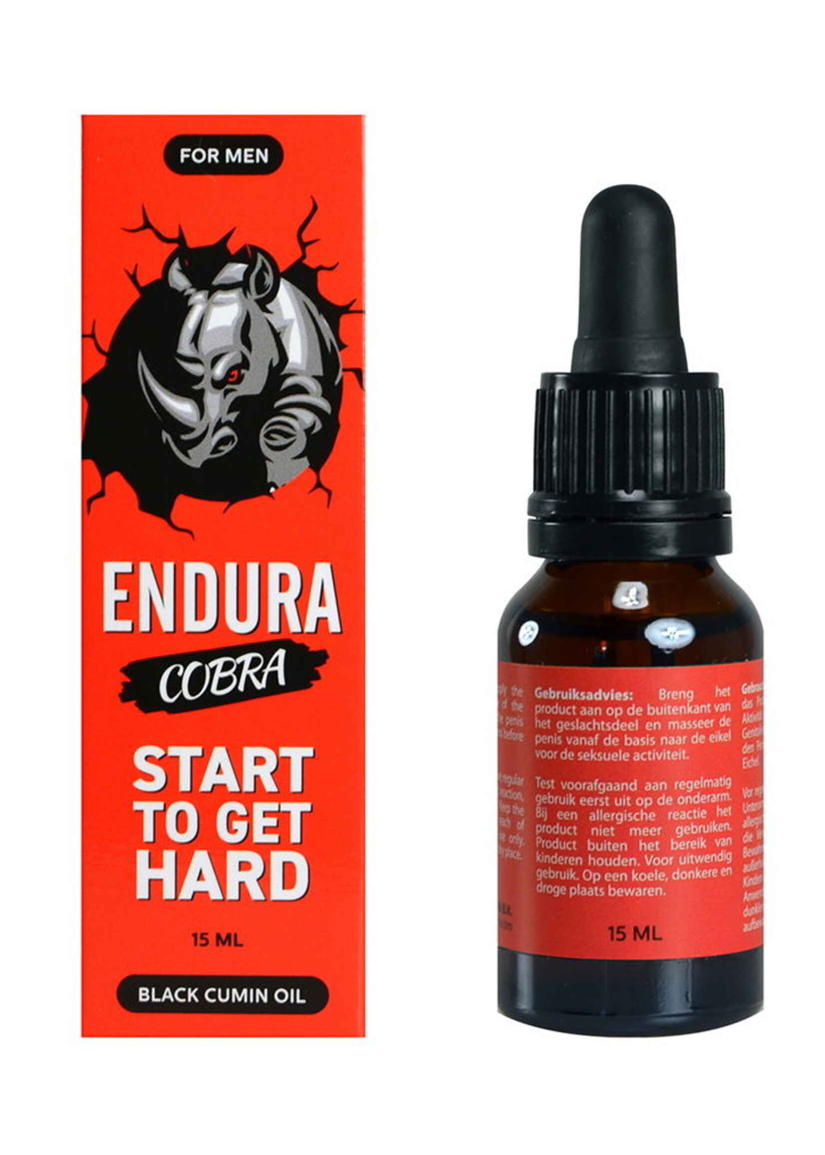 Morningstar Endura Cobra Olie – 15 ml natuurlijke massageolie voor intensere mannelijke sensaties