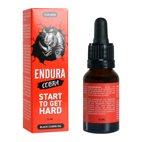 Morningstar Endura Cobra Oil – 15 ml | Huile de massage naturelle pour intensifier les sensations masculines