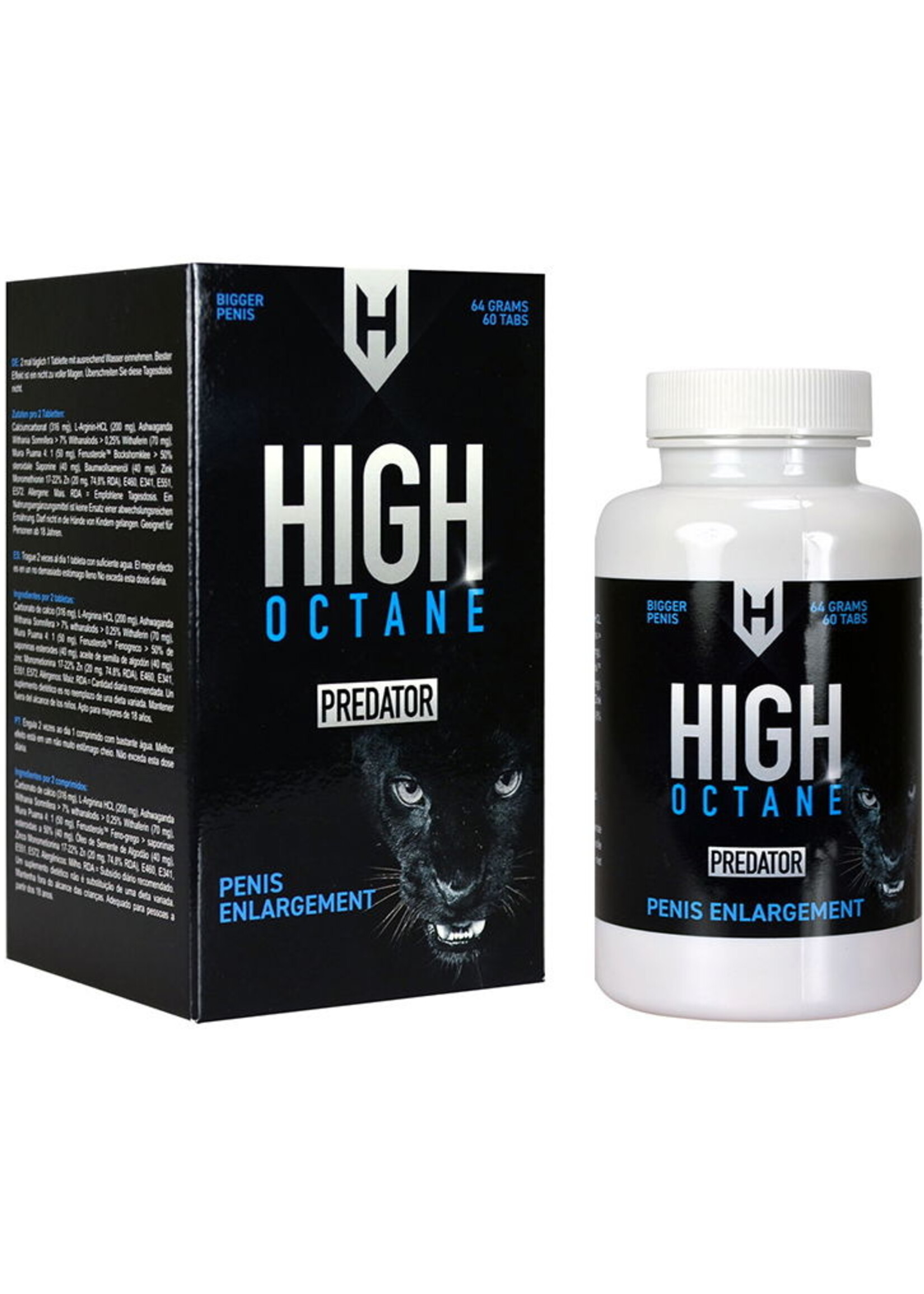 Morningstar High Octane Predator – Penisvergroting – 60 tabletten