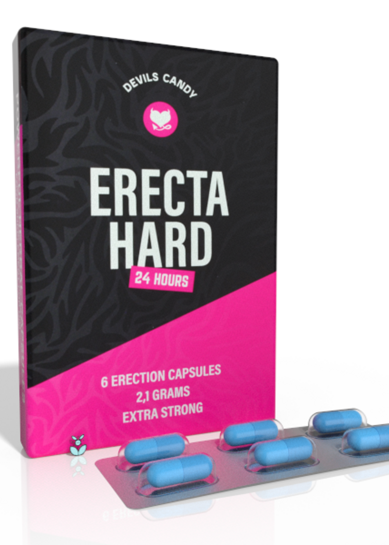 Morningstar Devil's Candy Erecta Hard – 6 Capsules | Pour une érection forte et naturelle