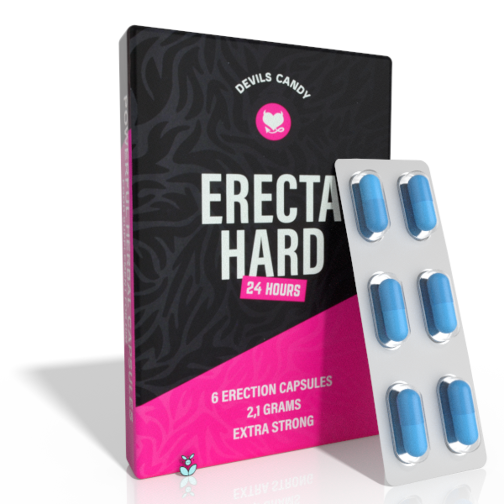 Morningstar Devil's Candy Erecta Hard – 6 Capsules | Pour une érection forte et naturelle Morningstar Devil's Candy Erecta Hard – 6 Capsules | Pour une érection forte et naturelle