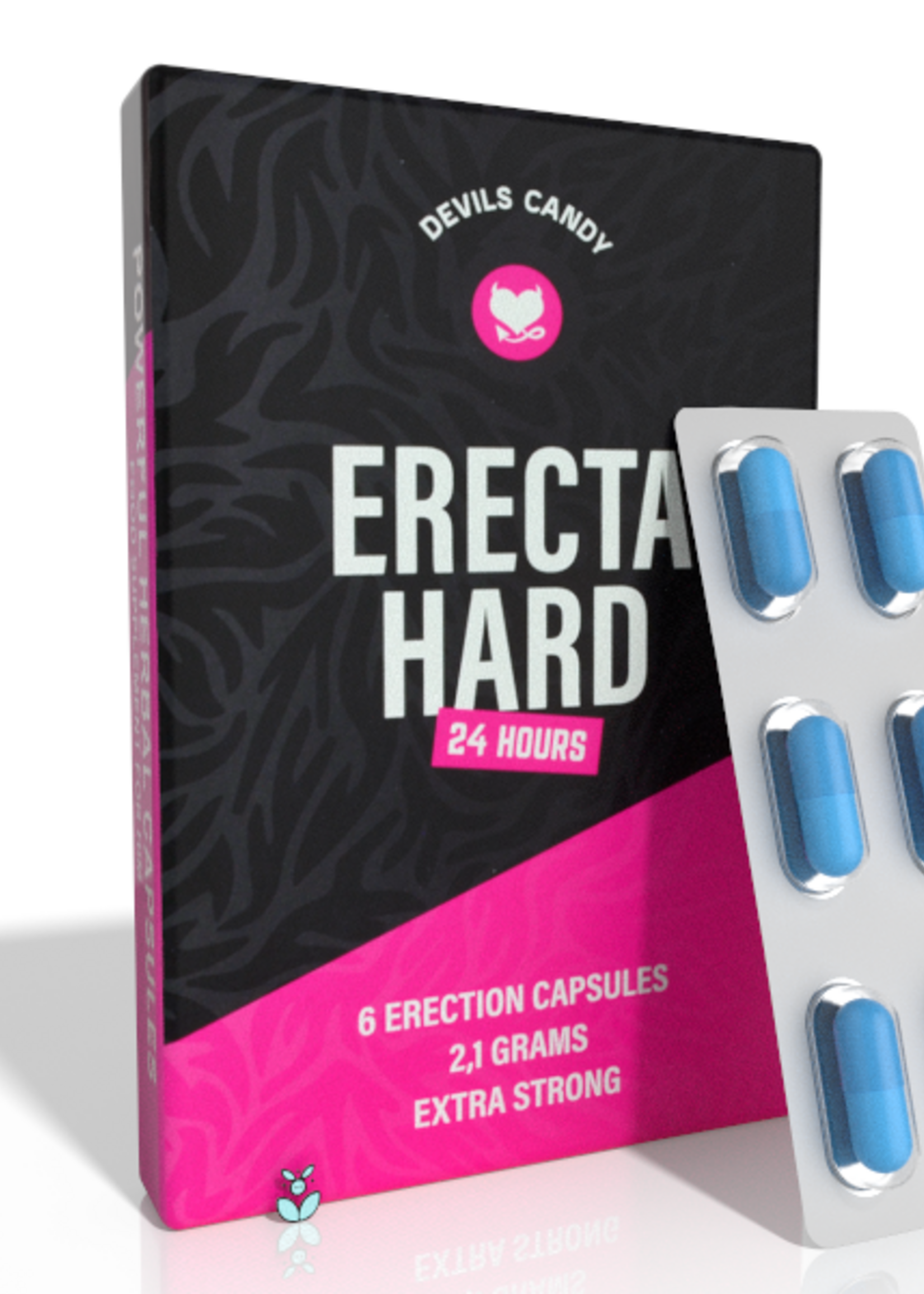 Morningstar Devil's Candy Erecta Hard – 6 Capsules | Pour une érection forte et naturelle