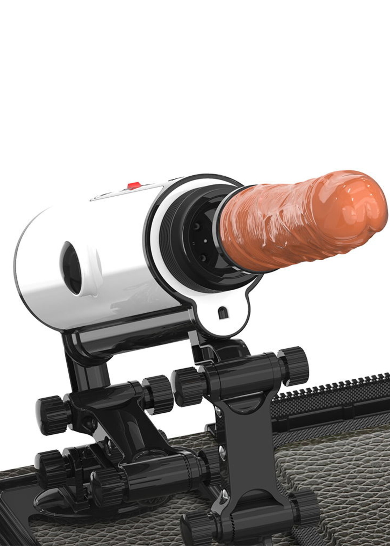ZSex Seksmachine - Discrete zwarte tas met afstandsbediening