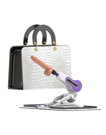 ZSex ZSEX Fuck Machine - avec sac blanc crocodile (design violet)