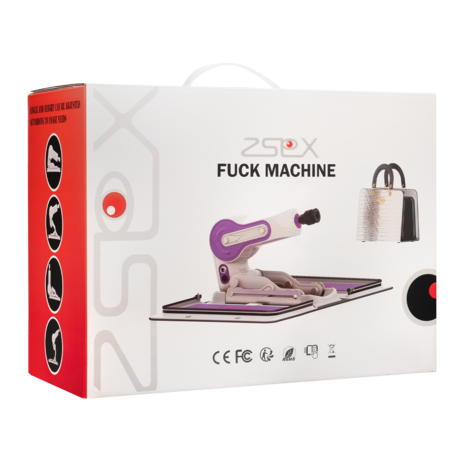 ZSex ZSEX Fucking Machine - with white crocodile bag (purple machine design) ZSex ZSEX Fucking Machine - with white crocodile bag (purple machine design)