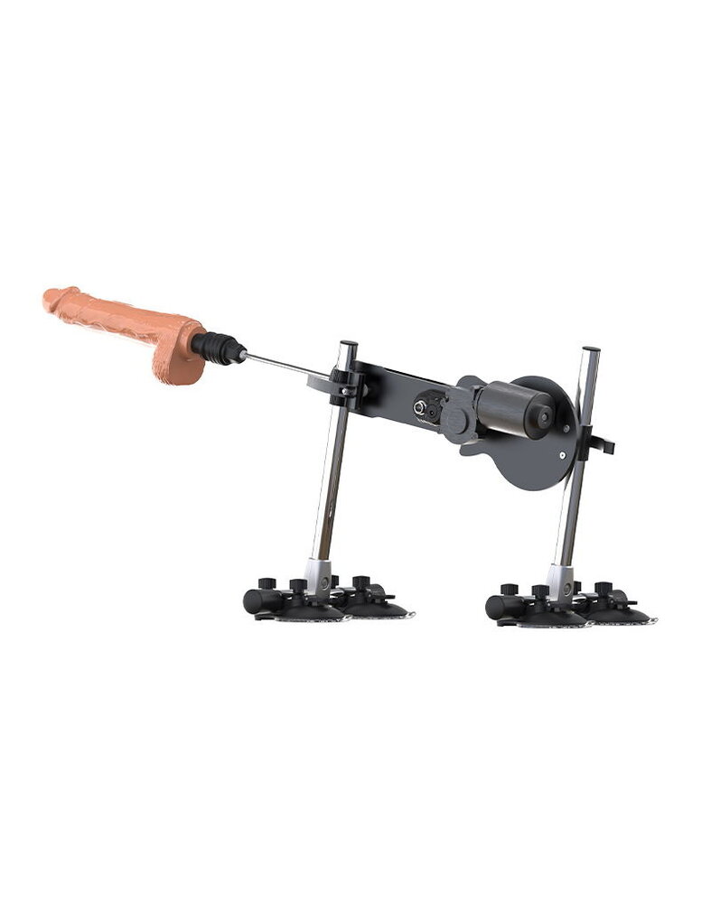 ZSex Mini Fuck Machine - I Love You - avec adaptateur Vac-U-Lock et 9 vitesses