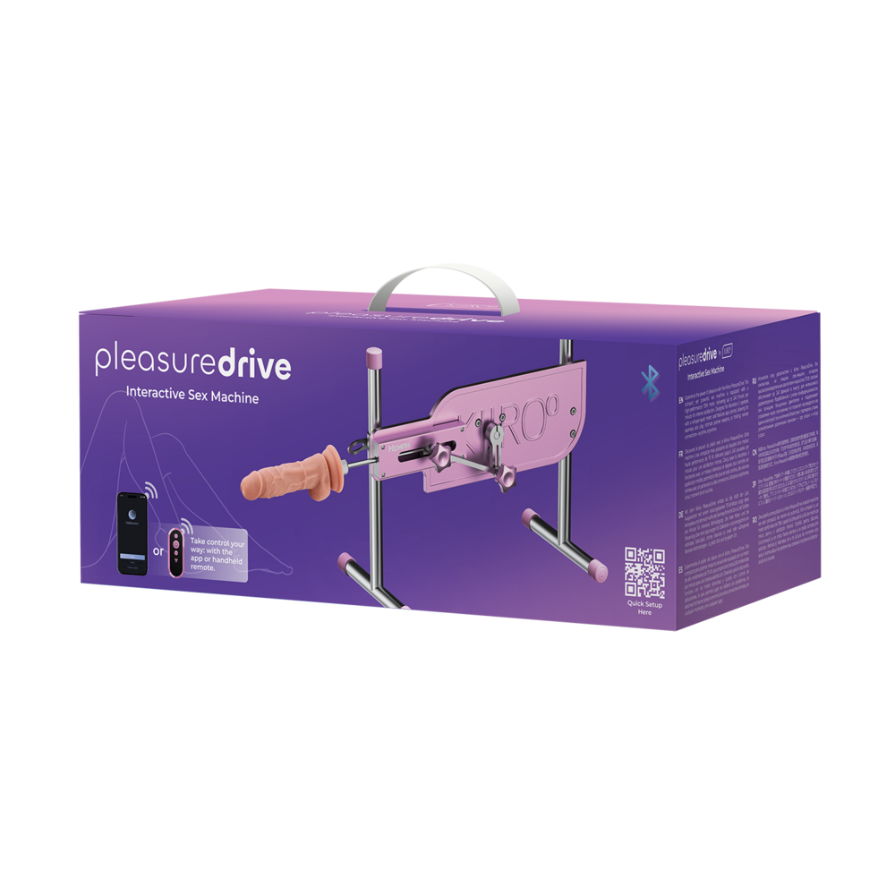 Kiiroo PleasureDrive – Seksmachine met interactieve app-bediening Kiiroo PleasureDrive – Seksmachine met interactieve app-bediening
