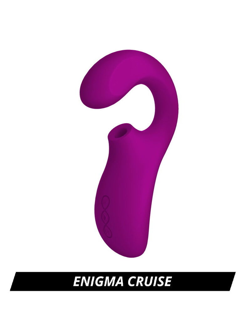 LELO Enigma Cruise - Masseur sonique double action pour point G et clitoris LELO Enigma Cruise - Masseur sonique double action pour point G et clitoris