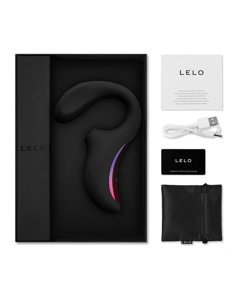 LELO Enigma - Masseur sonique haut de gamme à double stimulation pour clitoris et point G