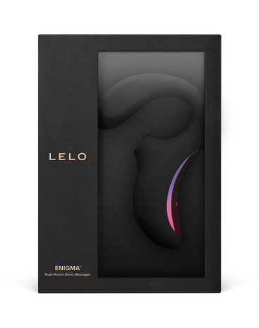 LELO Enigma - Masseur sonique haut de gamme à double stimulation pour clitoris et point G