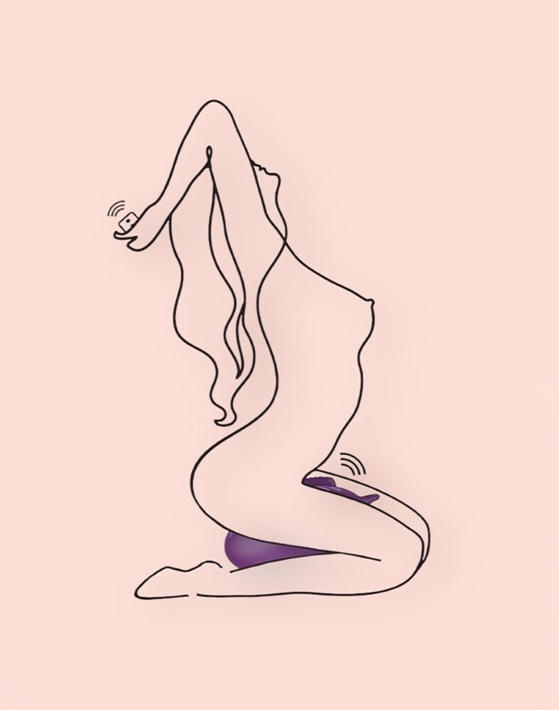 Bouncy Bliss Classic – Sit-On Vibrator mit Fernbedienung Bouncy Bliss Classic – Sit-On Vibrator mit Fernbedienung