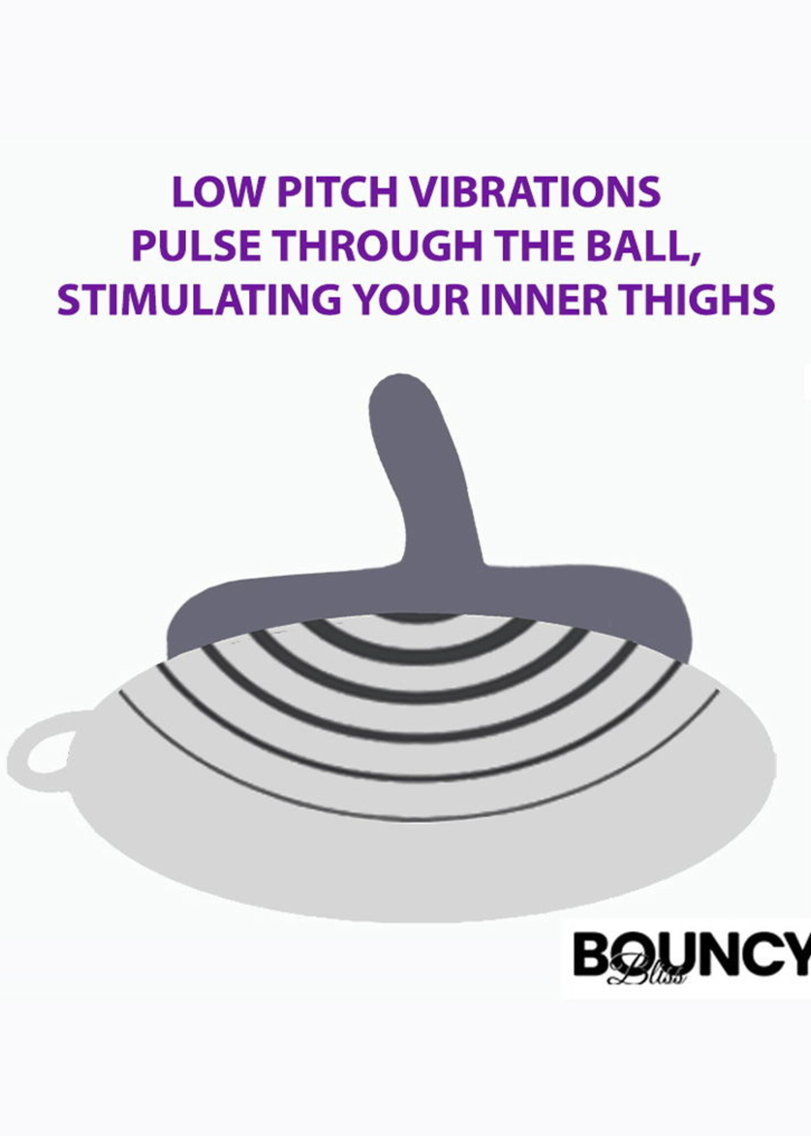 Bouncy Bliss Flow - Stoelvibrator met afstandsbediening