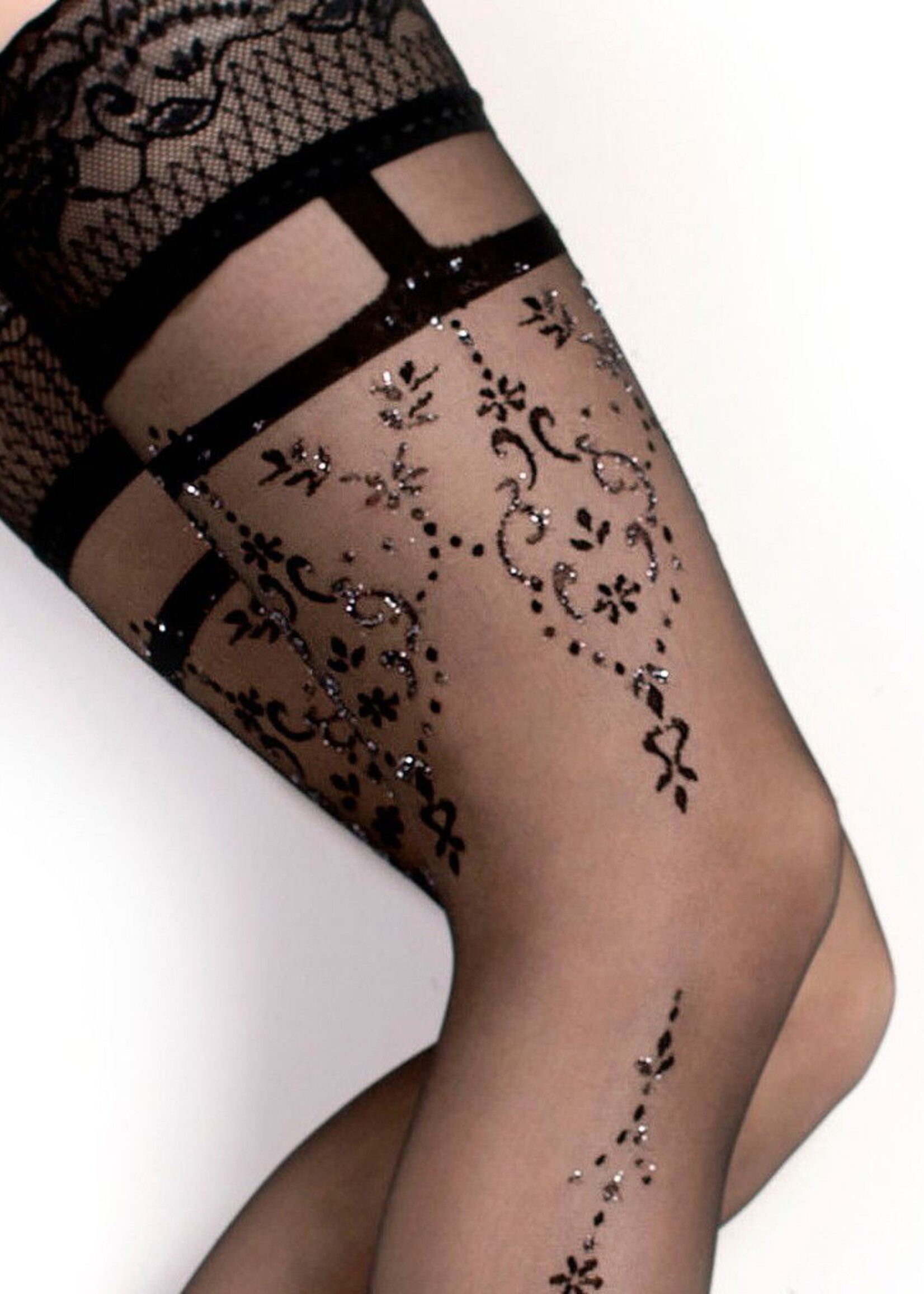 Ballerina Fantasy Hold Ups - Strümpfe (20 den) - Schwarz
