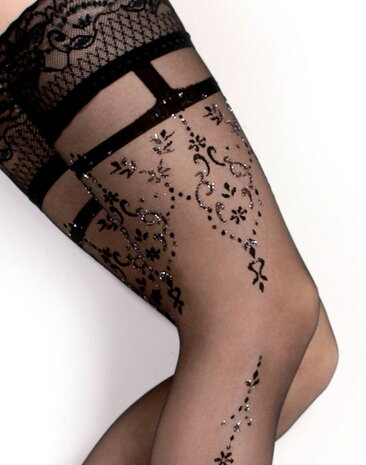 Ballerina Ballerina - Fantasy Hold Ups - Strümpfe (20 den) - Schwarz Ballerina Ballerina - Fantasy Hold Ups - Strümpfe (20 den) - Schwarz