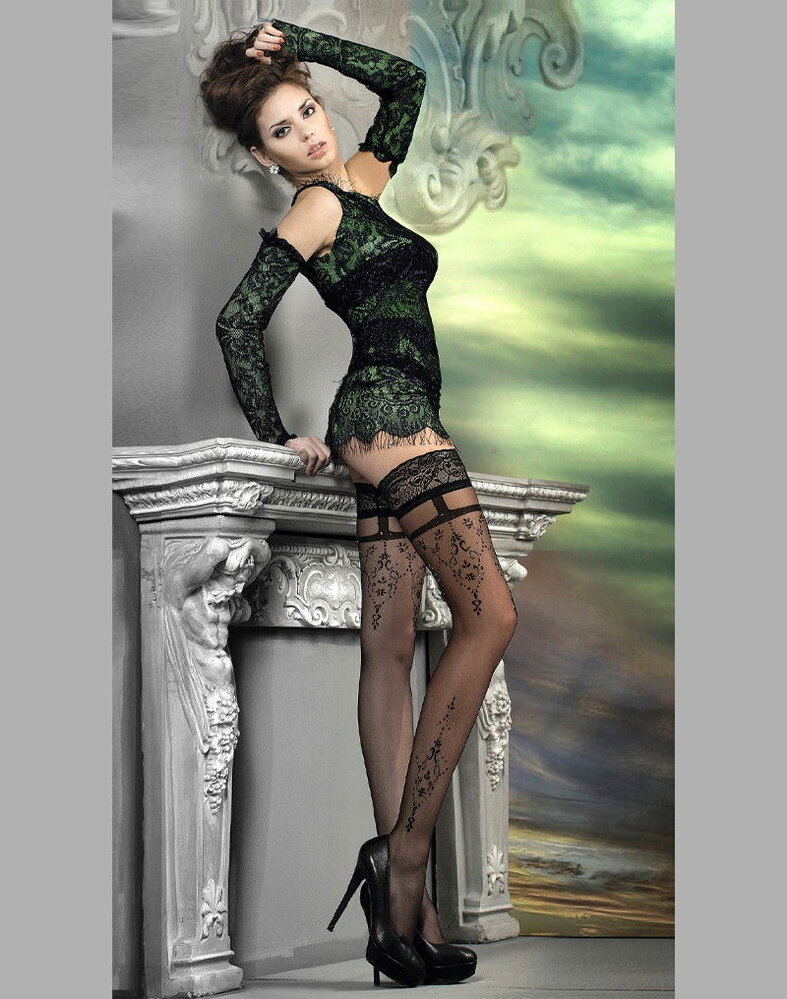 Ballerina Ballerina - Fantasy Hold Ups - Strümpfe (20 den) - Schwarz Ballerina Ballerina - Fantasy Hold Ups - Strümpfe (20 den) - Schwarz