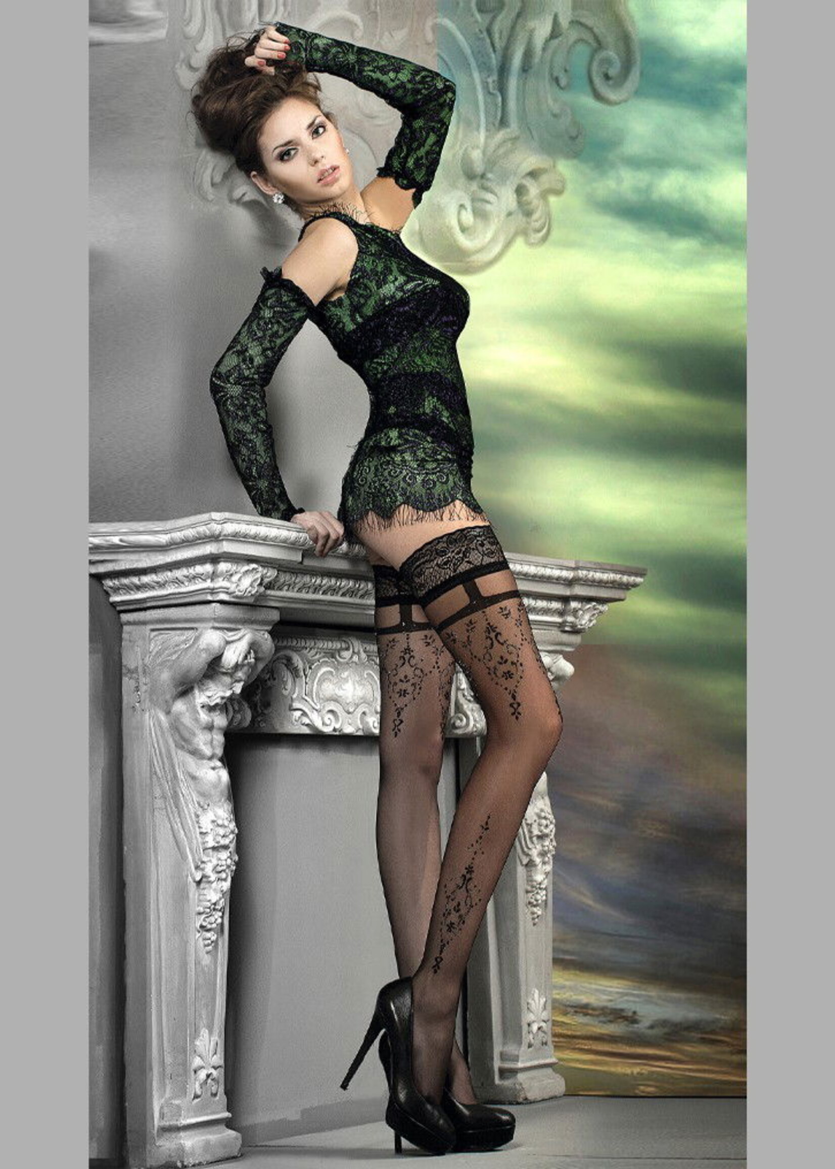 Ballerina Fantasy Hold Ups - Strümpfe (20 den) - Schwarz