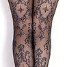 Ballerina Fantasy Hold Ups - Kousen (20 den) - Zwart & Blauw Ballerina Fantasy Hold Ups - Kousen (20 den) - Zwart & Blauw