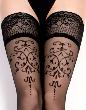 Ballerina Fantasy Hold Ups - Bas (20 den) - Noir