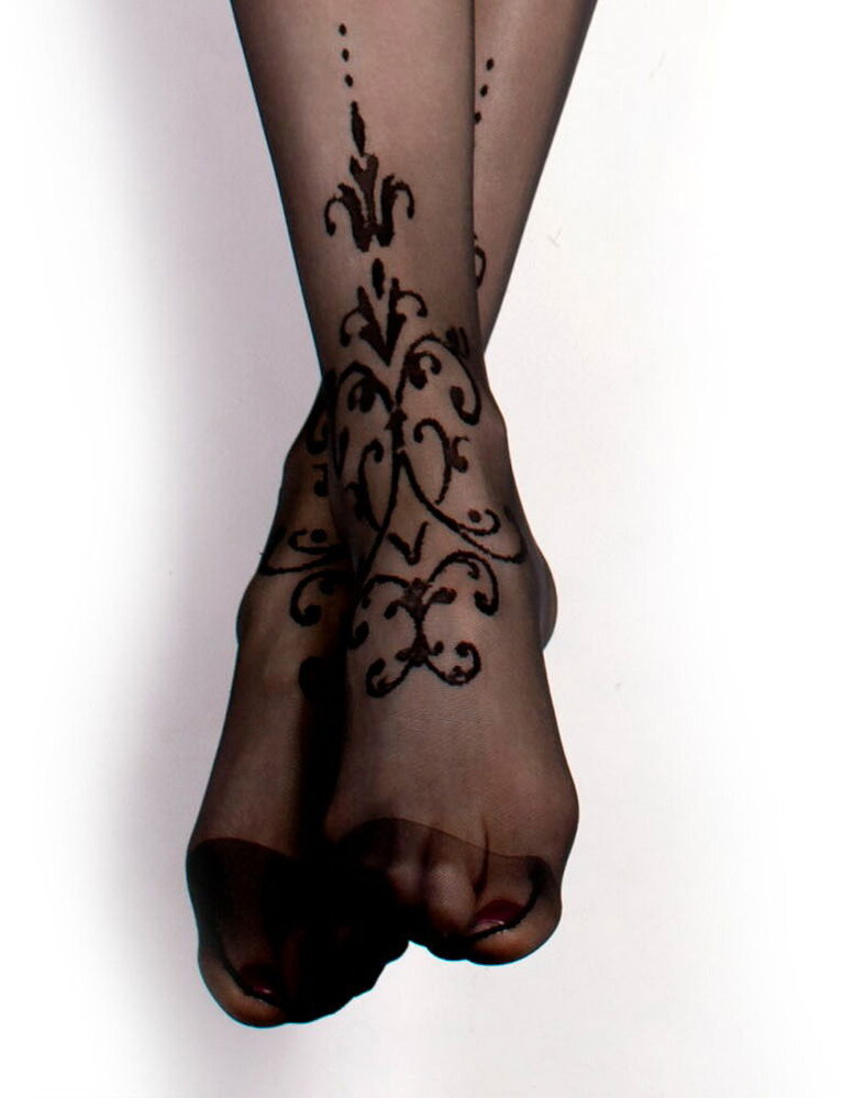 Ballerina Fantasy Hold Ups - Bas (20 den) - Noir