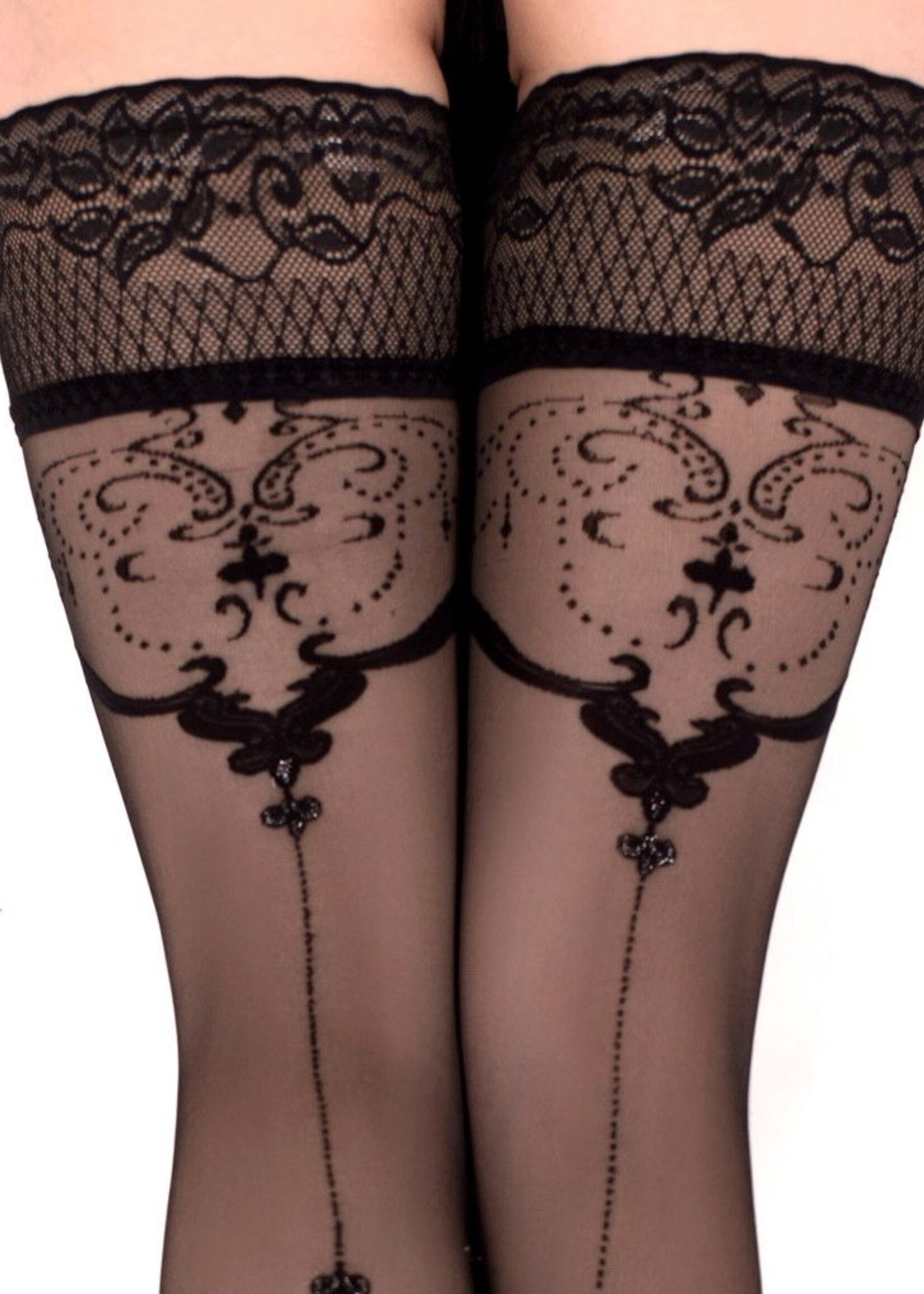 Ballerina Fantasy Hold Ups - Kousen (20 den) - Zwart