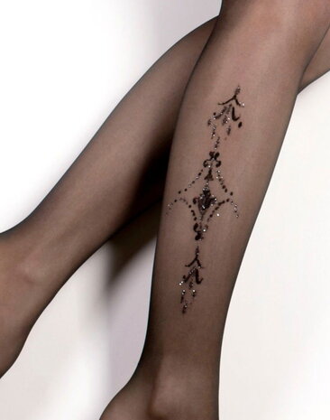 Ballerina Fantasy Hold-Ups (30 denier) - Zwart