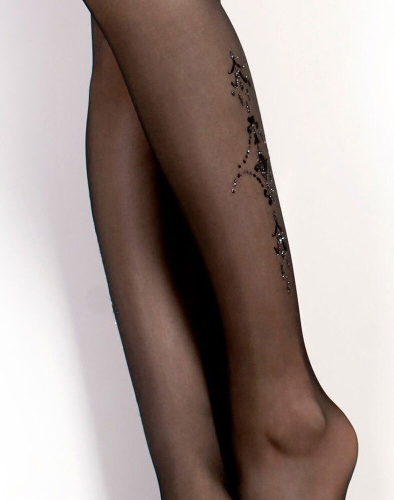 Ballerina Fantasy Hold-Ups (30 denier) - Zwart