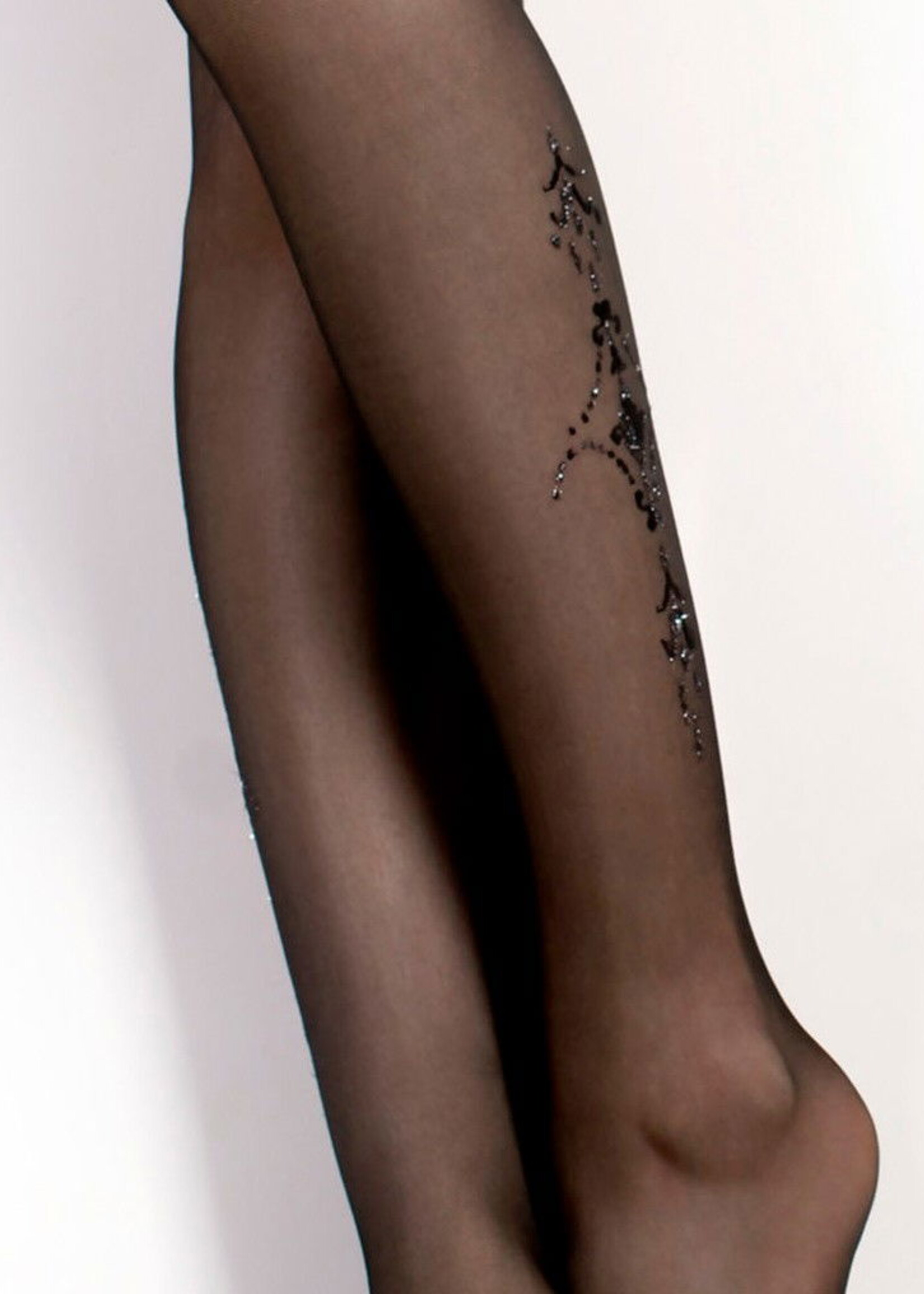 Ballerina Fantasy Hold-Ups (30 denier) - Zwart