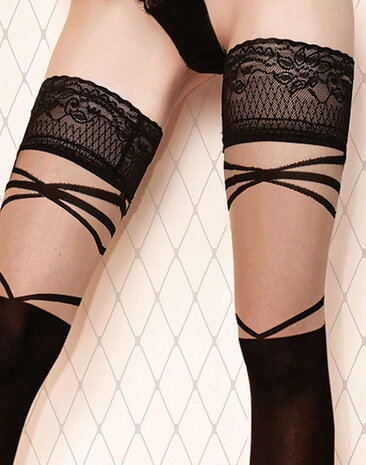 Ballerina Fantasy Halterlose - Strümpfe (20/40 denier) - Schwarz