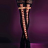 Ballerina Fantasy Hold-Ups (20/50 Denier) - Zwart