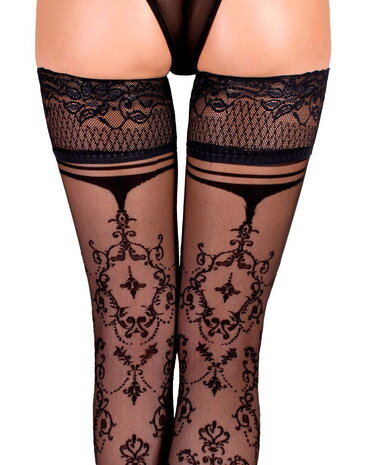 Ballerina Fantasy Halterlose - Strümpfe (20 denier) - Schwarz