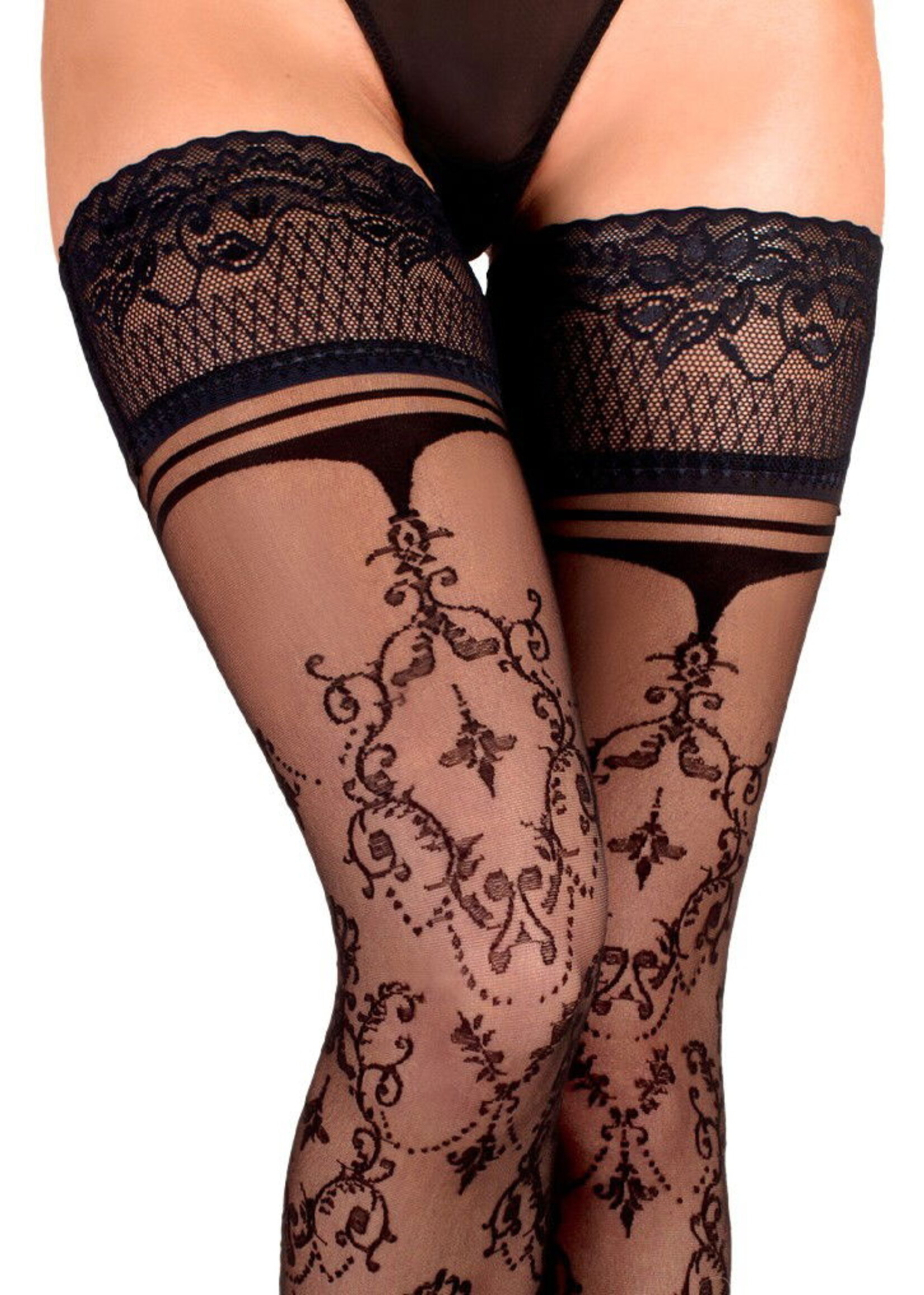 Ballerina Fantasy Halterlose - Strümpfe (20 denier) - Schwarz