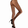 Ballerina Black Secret – Exklusive Strumpfhose mit offenem Schritt (20 Denier) – Schwarz