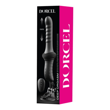 Dorcel Dorcel Deep Orgasm – Vibromasseur à va-et-vient – Noir
